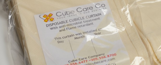 Disposable Curtains Reduce Healthcare Associated Infections