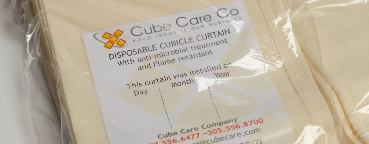 Disposable Curtains Reduce Healthcare Associated Infections